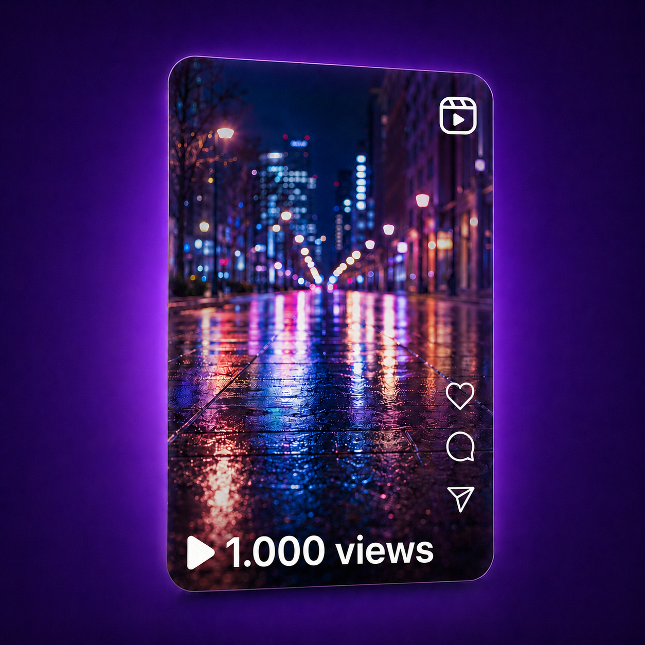 Vistas para Reels Instagram