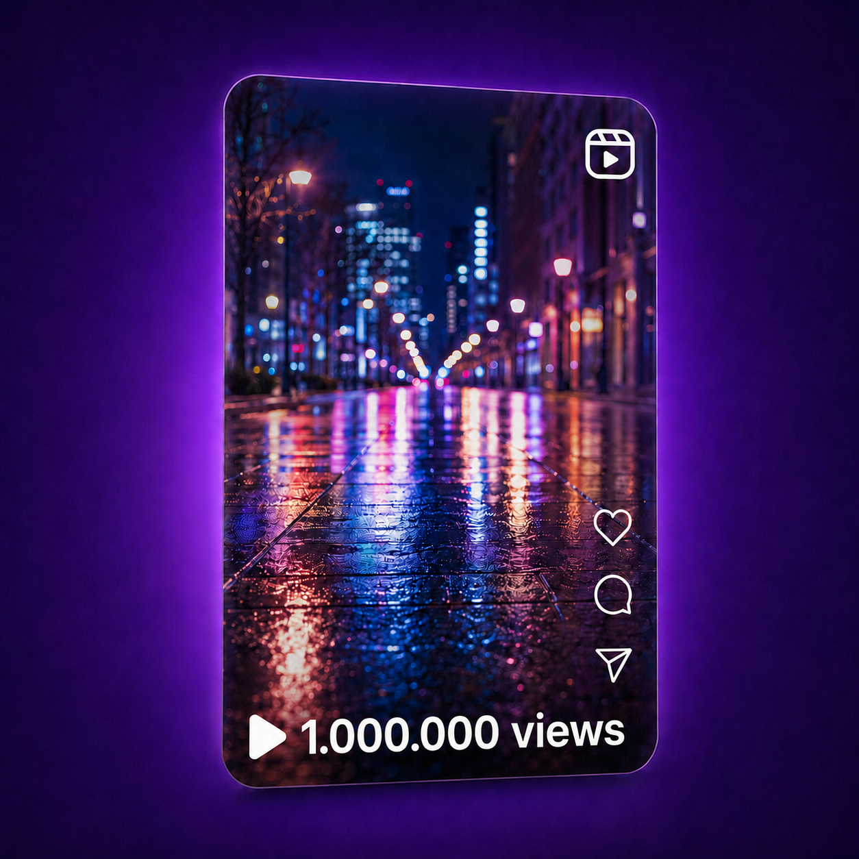Vistas para Reels Instagram