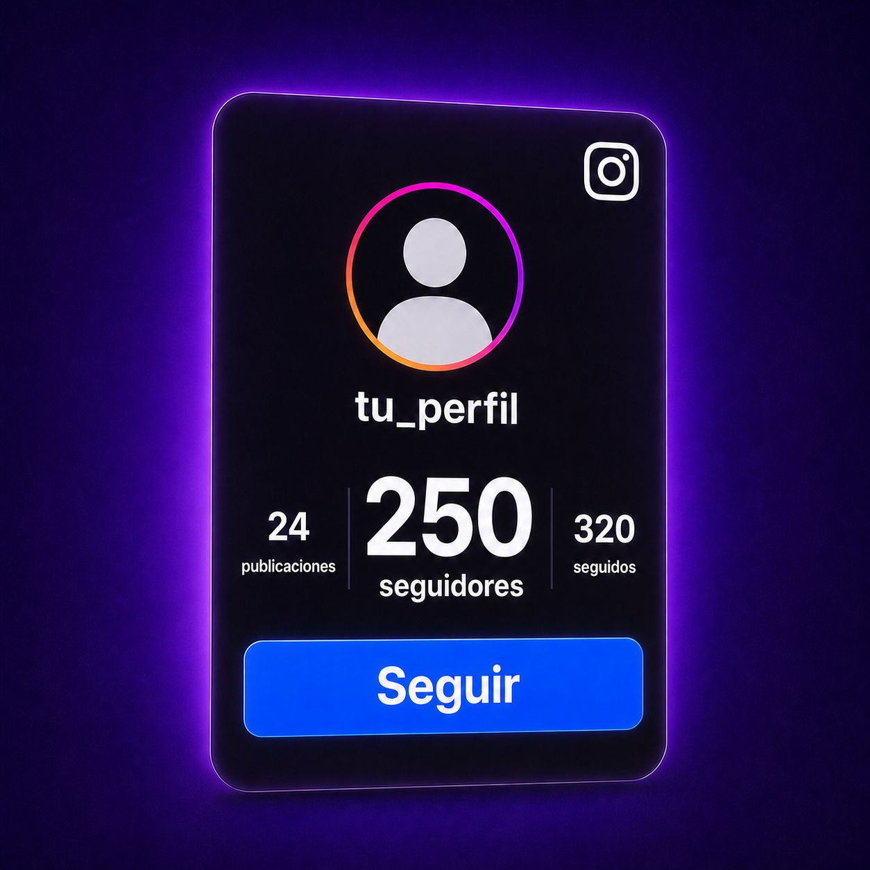 Seguidores Instagram