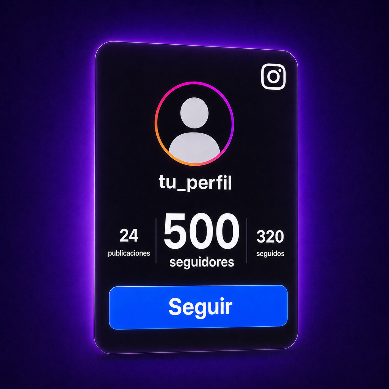 Seguidores Instagram