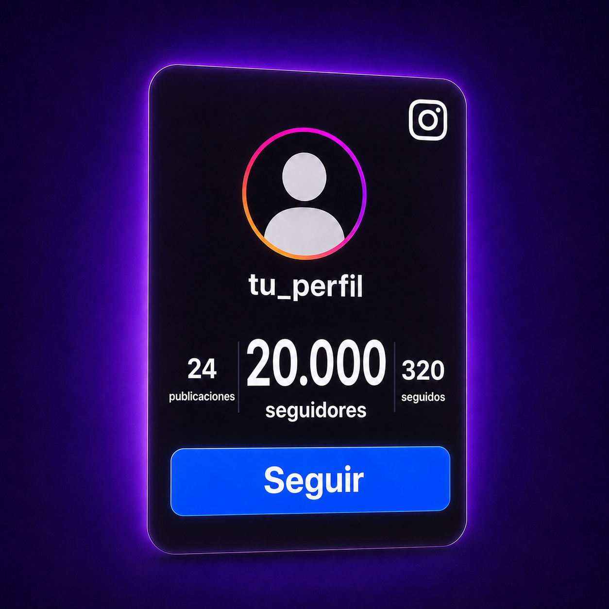 Seguidores Instagram