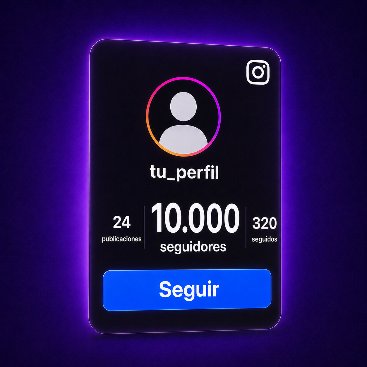Seguidores Instagram