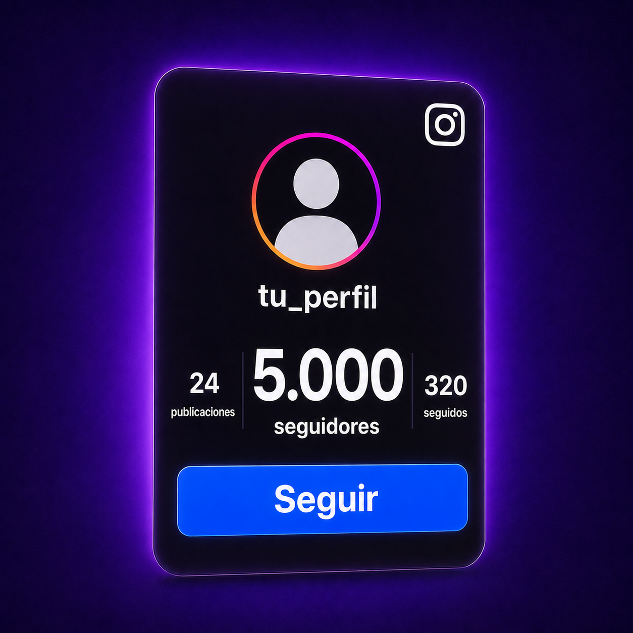 Seguidores Instagram
