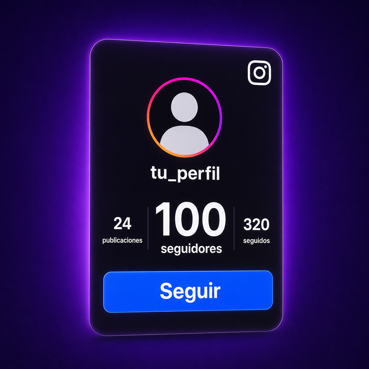 Seguidores Instagram